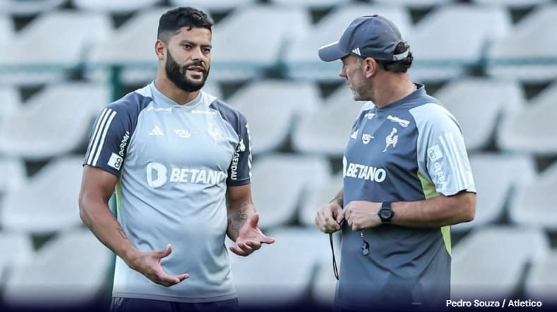 Atlético-MG confirma lesão muscular de Hulk e atacante está fora por tempo indeterminado